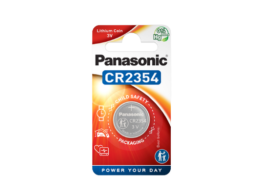 Pile bouton lithium blister CR2354 PANASONIC 3V 565mAh