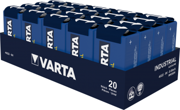 Varta Industrial Pro Alkaline 4022-6LR61-9V-E-Block