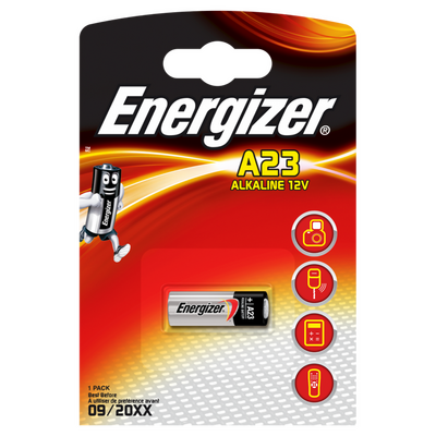 A23 / E23A Alkaline 12 Volt 1 Blister x10