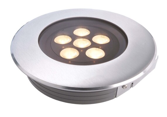 Flat 230V 150 mm, 12 W, 3000 K, Silber