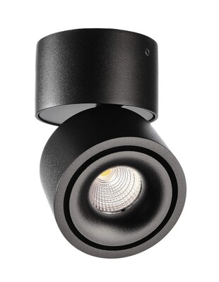 Uni II Mini Tilt, 8 W, DIM, 3000 K, Schwarz