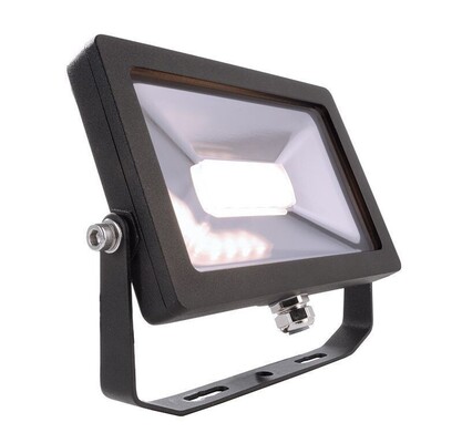 Flood SMD, 15 W, 3000 K, Schwarz