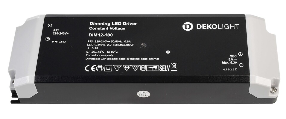 BASIC, DIM, CV, 12V 34-100W