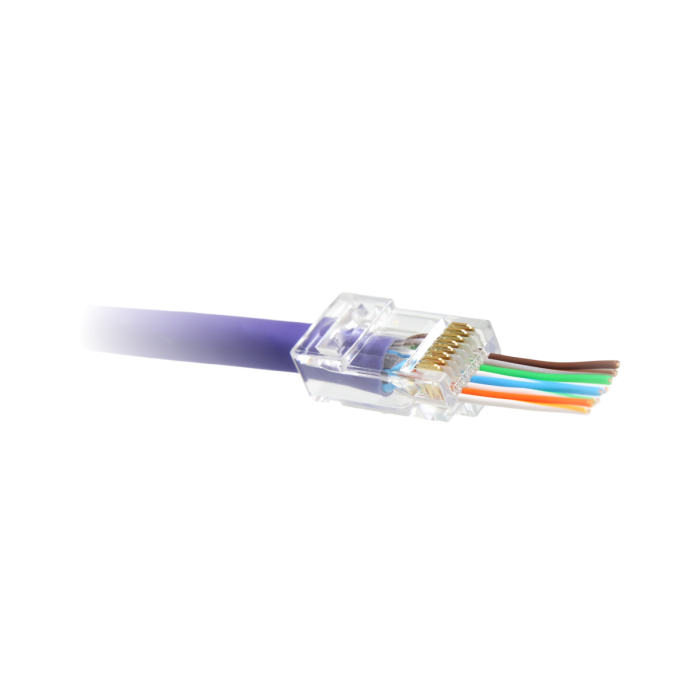 RJ45 EZI Pass Through connecteur